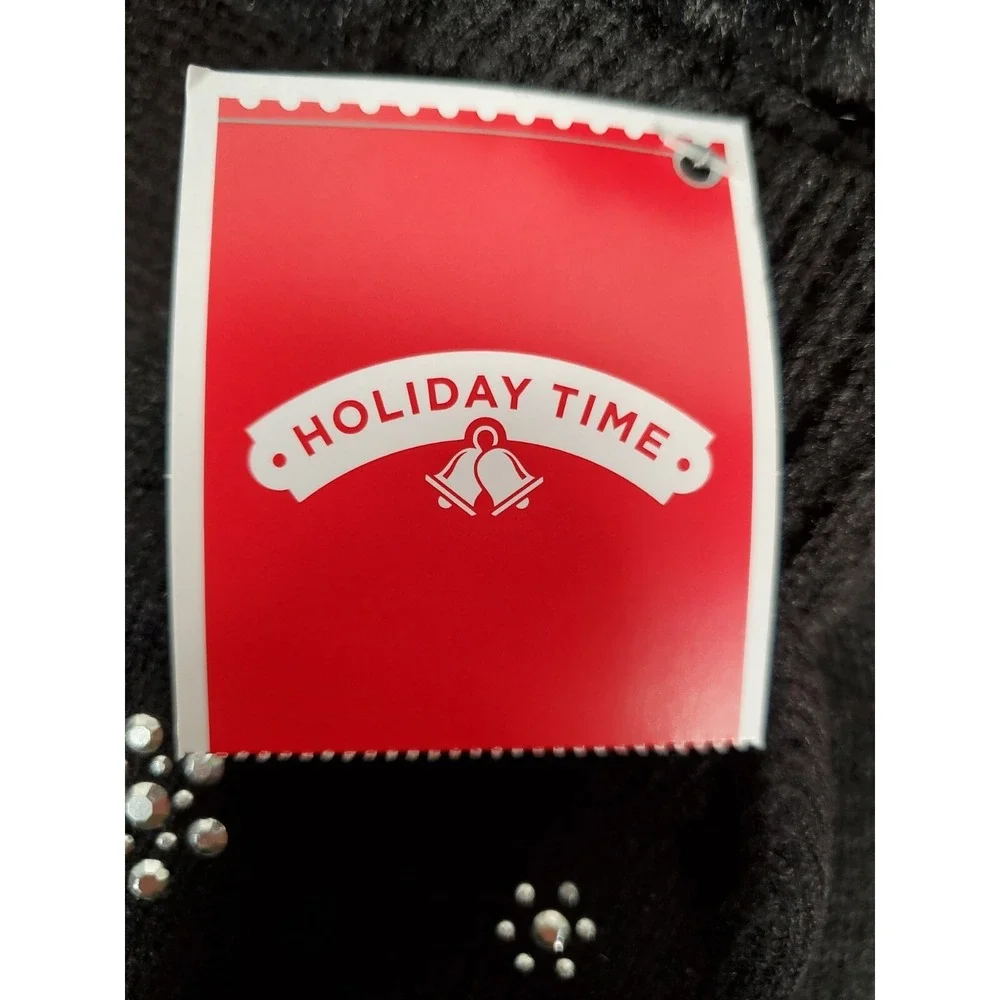Holiday Time rhinestone snowflake
